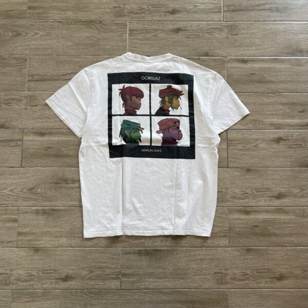 GORILLAZ WHITE TEE – Image 2